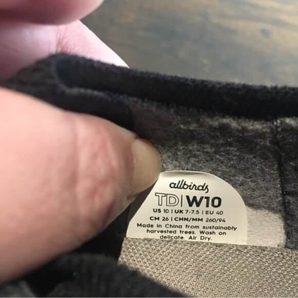 Allbirds Gray Tree Dasher Running Shoes - Picture 7 of 7